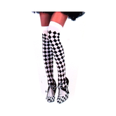 PANTYS CUADRILLE BLANCO Y NEGRO